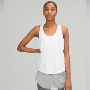 Excellent Condition White Lululemon Love Tank, Size 2